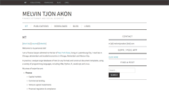 Desktop Screenshot of melvintjonakon.com